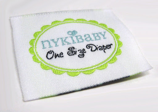 Woven Labels for NykiBaby One Size Diapers