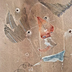 RICORDO DI UN CLOWN acquarello, matite colorate su carta 26 cm x 38 cm