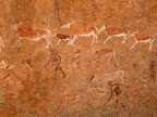 The paintings at Maack shelter at the “white Lady”