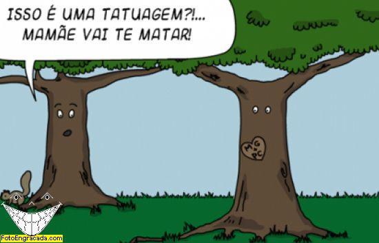 Tatoo na �rvore