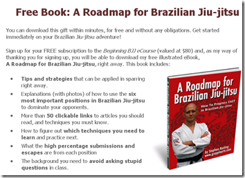 A Roadmap for Brazilian Jiu-Jitsu