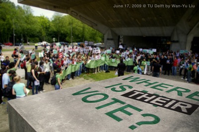 June 17, 2009- Iranian protest