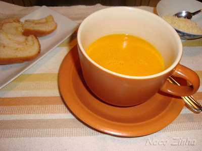 Sopa creme de abóbora Sopa creme de abóbora
