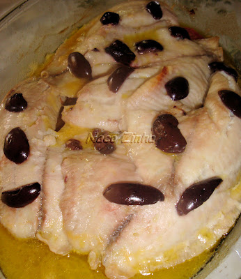 Tilápia ao forno Tilápia ao forno