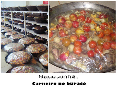 Festa Nacional do Carneiro no Buraco - tachos