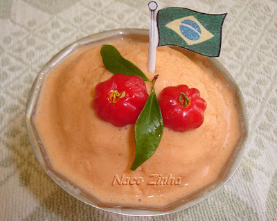 Sorvete de pitanga