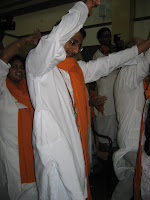 Getting my dance on, Rishikesh.