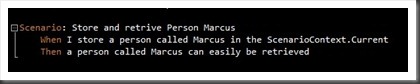scenario for storing in dictionary scenario for storing in dictionary