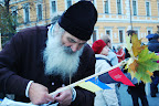 Отці також брали участь у марші за визнання УПА