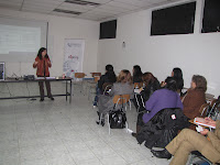 Macarena Ocariz durante su presentación.jpg