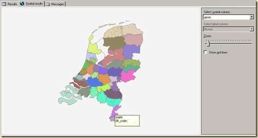 NL Map - Aggregated to sales region