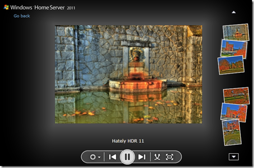 Home Server Picture Slideshow