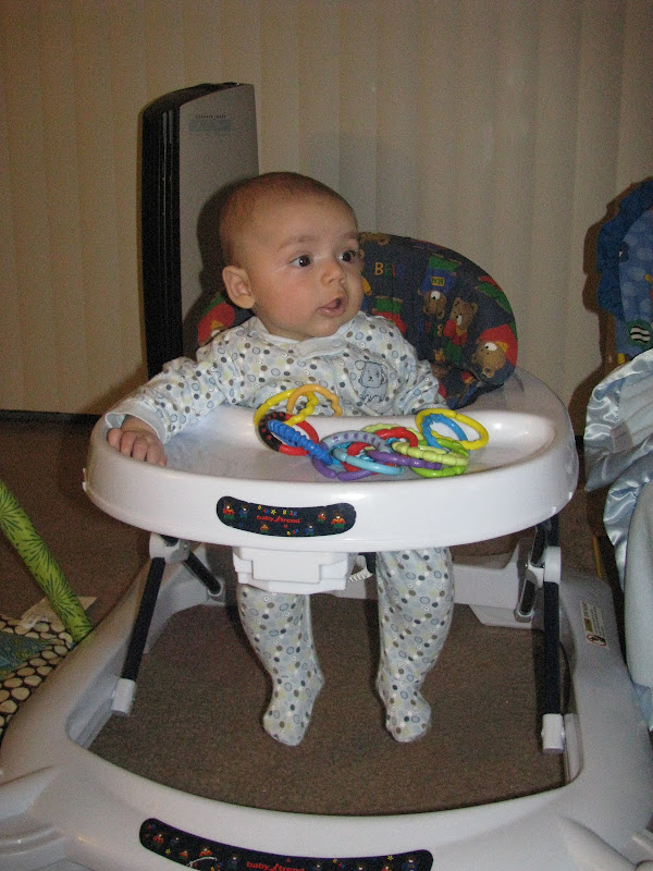 Isaac and his walker