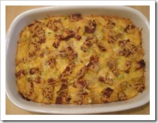 breakfast casserole dish