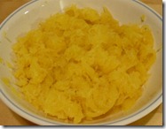 spaghetti squash in bowl