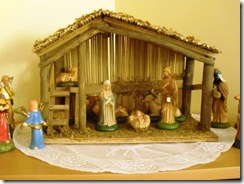 Christmas decorations-creche