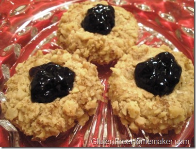 thumbprint cookies on plate 2 thumbprint cookies on plate 2