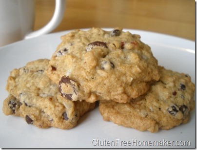 chocolate chip oatmeal cookies