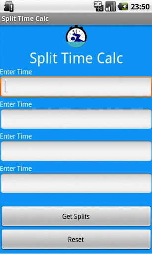 Split Time Calculator