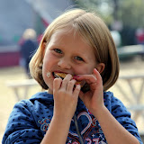 Evie Getting Messy