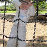 Pippa Climbing at Preston Park