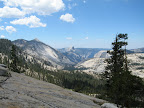 Half Dome in the distance.