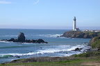 Pigeon Point lighthouse.