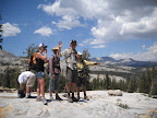 Enjoying some views before heading back down.