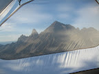 View of Mt Larrabee from tent.