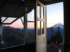 Sunset on Baker.