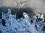 Ice crystals.