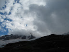 Storm clouds.
