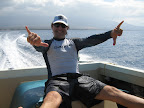 My old friend, Joe... heading off for some diving and fishing.