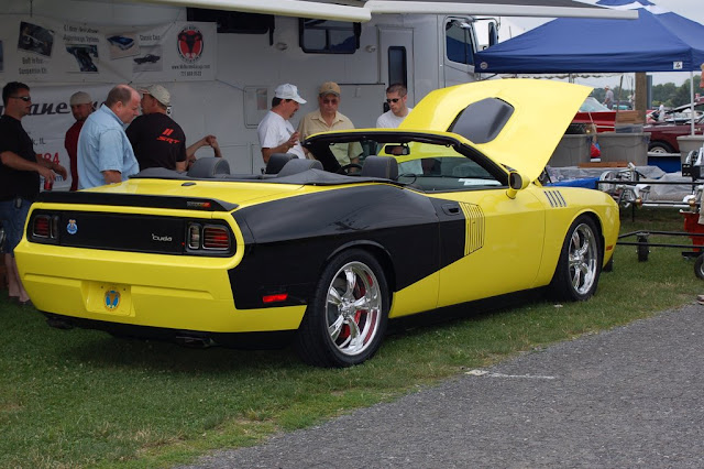 HXC Performance marketing 'Cuda conversion for Dodge Challenger