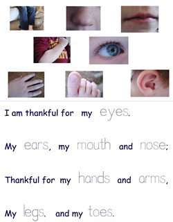Thankful parts Thankful parts