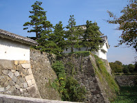 I heart these Japanese stone walls.