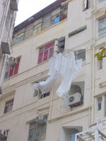 Extreme laundry, HK style.