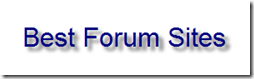 Best Forum Sites Category wise