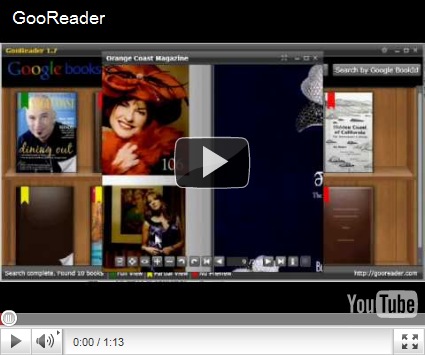 Read Google Books using GooReader