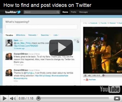 Find and Watch Videos Others have Shared on Twitter Photo Find and Watch Videos Others have Shared on Twitter