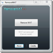 remove WAT