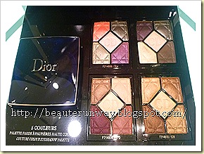 dior extase eye palette takashimaya beaute runway