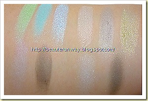 maquillage 3d swatches limited edition
