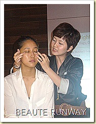 Clinelle Eye Care application and massage of Eye Bright