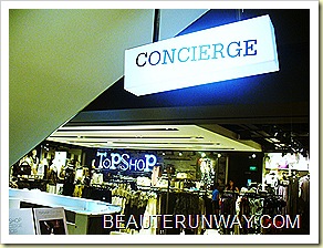 Topshop Concierge at Knightsbridge Singapore