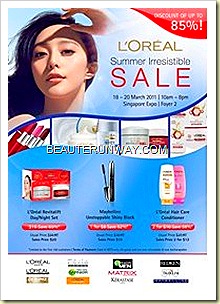 Loreal Expo Sale march 2011