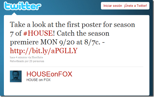 Twitter - HOUSE on FOX