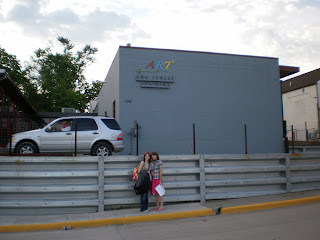 Orr Street Studios is located in a converted warehouse. Twenty-seven artists work in 16 studios in the building.