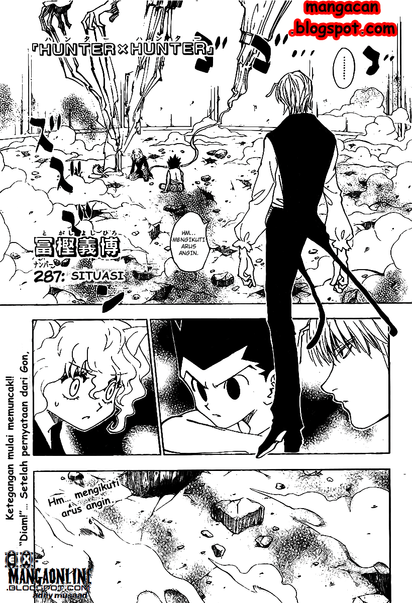 hunter x hunter 287 indonesia