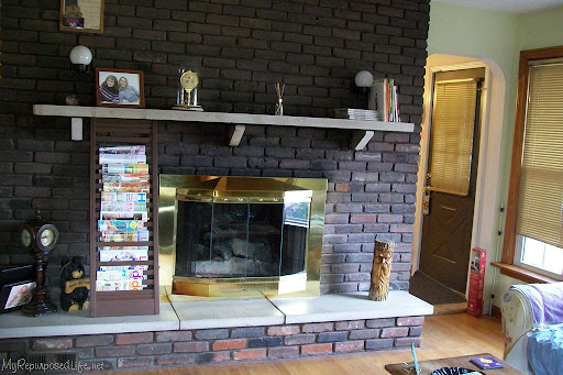 updating brick fireplace before after. after. 100_5088. efore